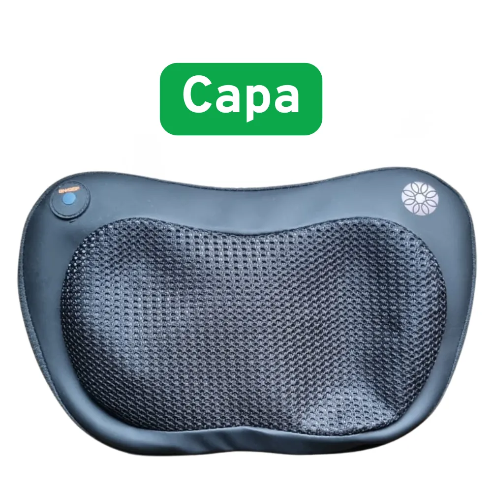 Capa da almofada massageadora shiatsu