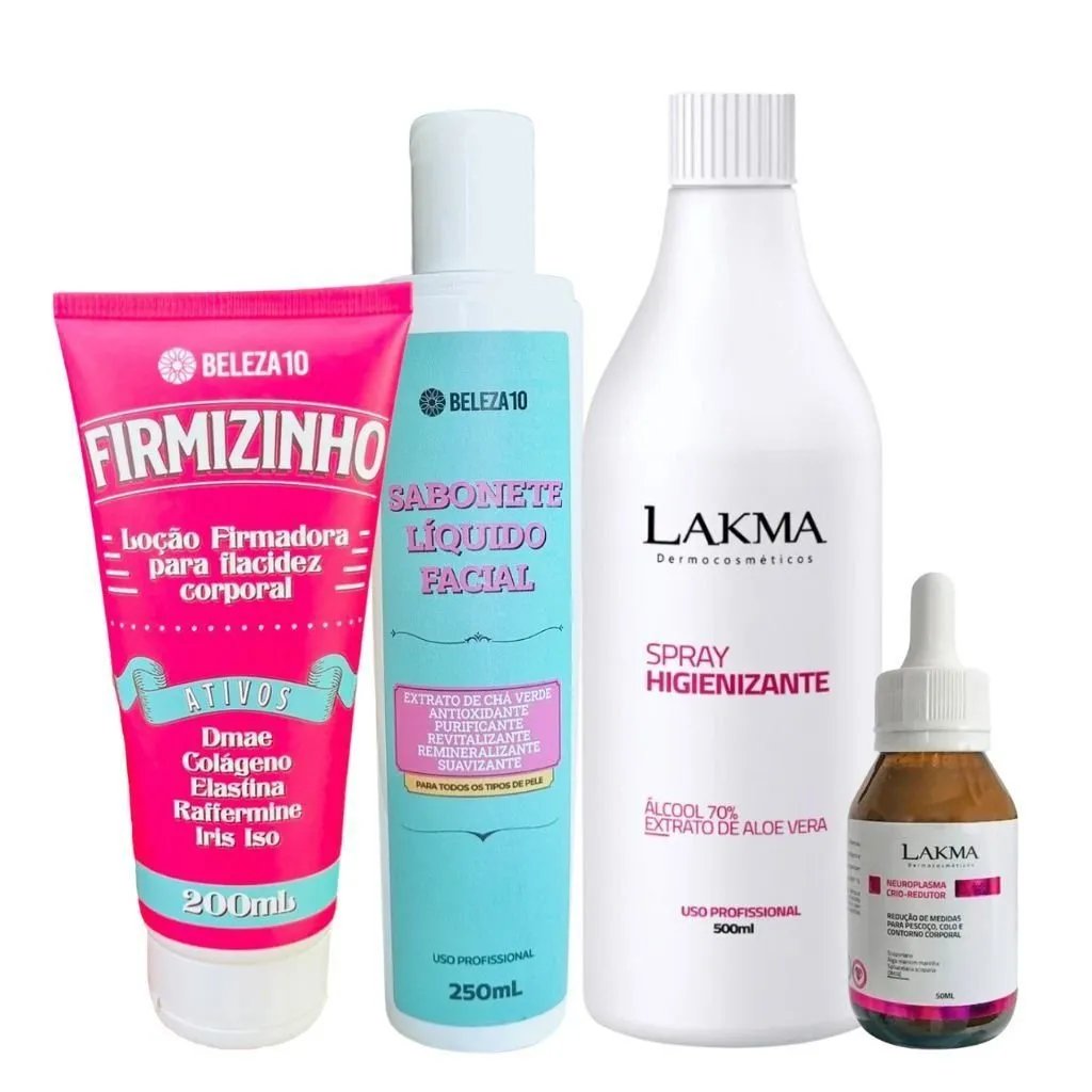 Combo Protocolo Redução de Papada (4 Produtos)