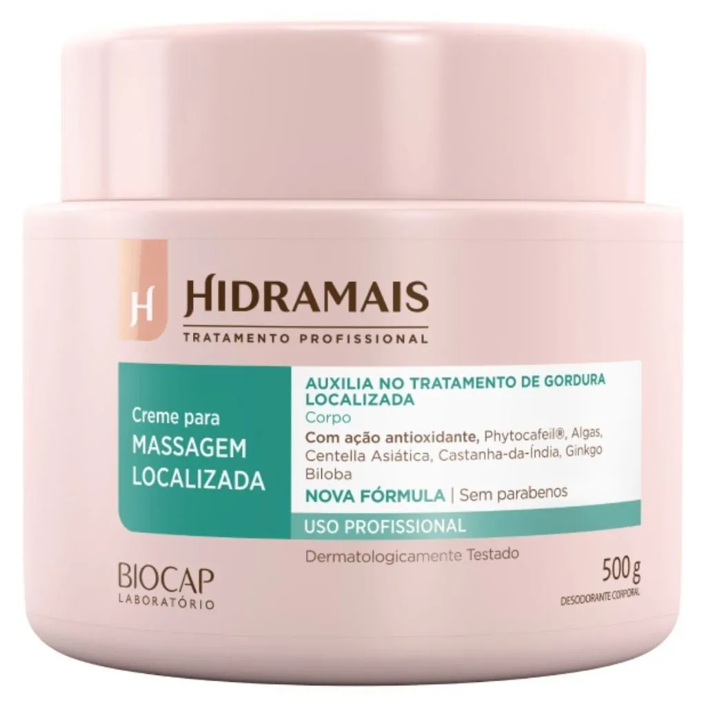Creme De Massagem Localizada Phytocafeil 500g Hidramais