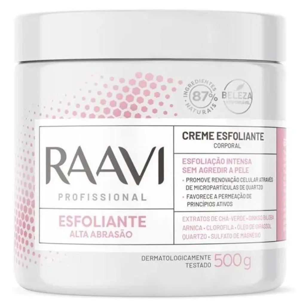 Creme Esfoliante Alta Abrasão 500g Raavi