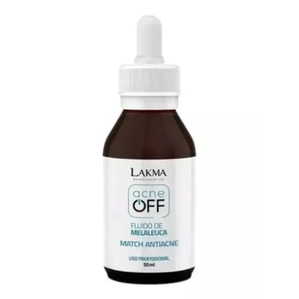 Fluído Antiacne Lakma Acne Off Melaleuca 50ml – Controle Diário da Acne e Oleosidade