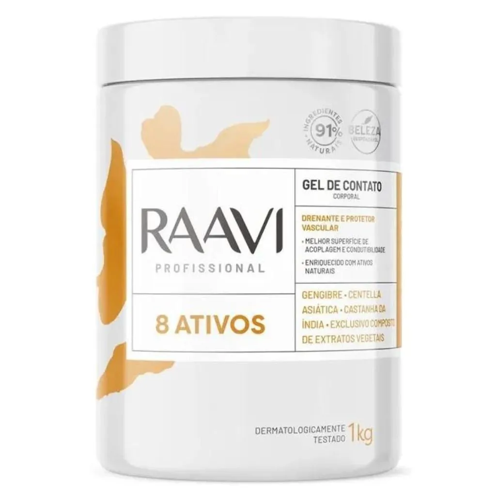 Gel de Contato Potencializador 8 Ativos 1kg Raavi