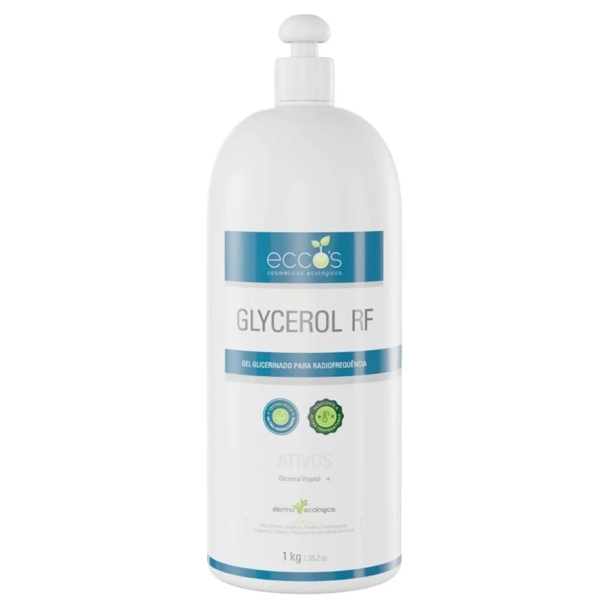 Gel Glicerinado Glycerol RF Radiofrequência 1kg Eccos