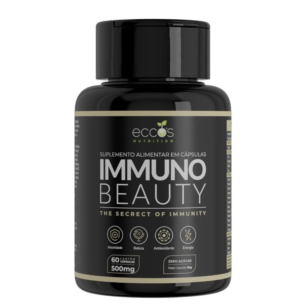 Immuno Beauty Suplemento Alimentar Polivitamínico 60cápsulas Eccos