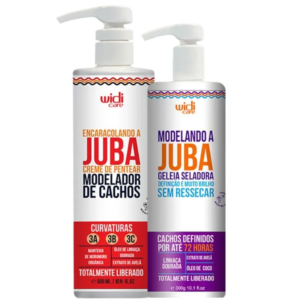 Kit Encaracolando a Juba + Geleia (2 Produtos) Widi Care