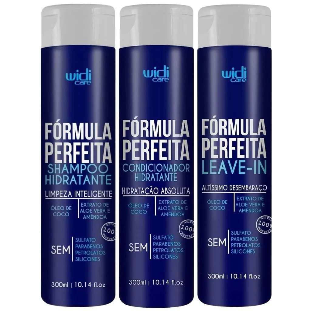 Kit Fórmula Perfeita Completo (3 Produtos) Widi Care