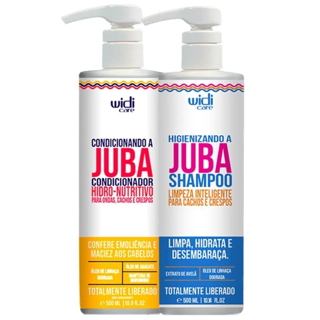Kit Juba Shampoo e Condicionador Widi Care