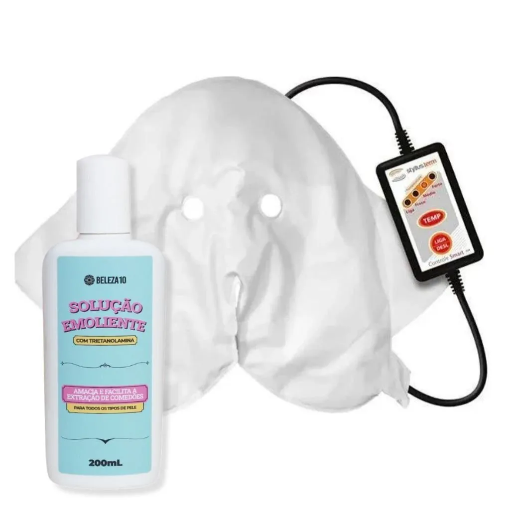 Kit Máscara Térmica Styllus + Solução Emoliente Beleza10