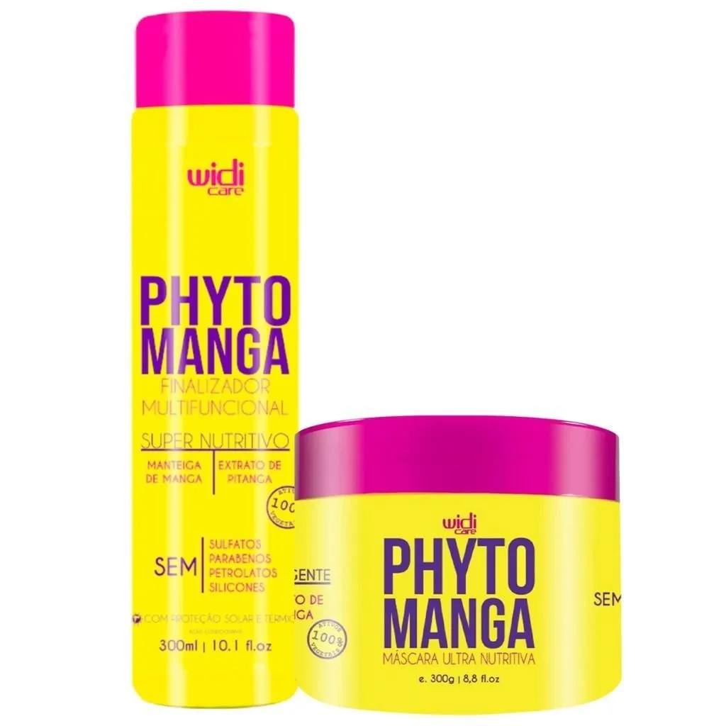 Kit PhytoManga Finalização e Máscara (2 Produtos) Widi Care