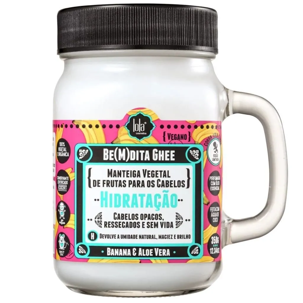 Máscara Capilar Be(M)dita Ghee Hidratação 350g Lola Cosmetics