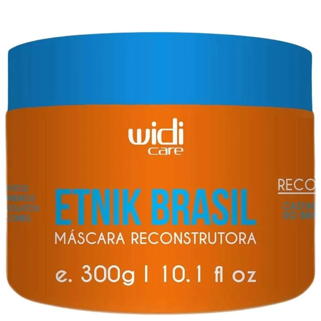Máscara Capilar Reconstrutora Etnik Brasil 300g Widi Care