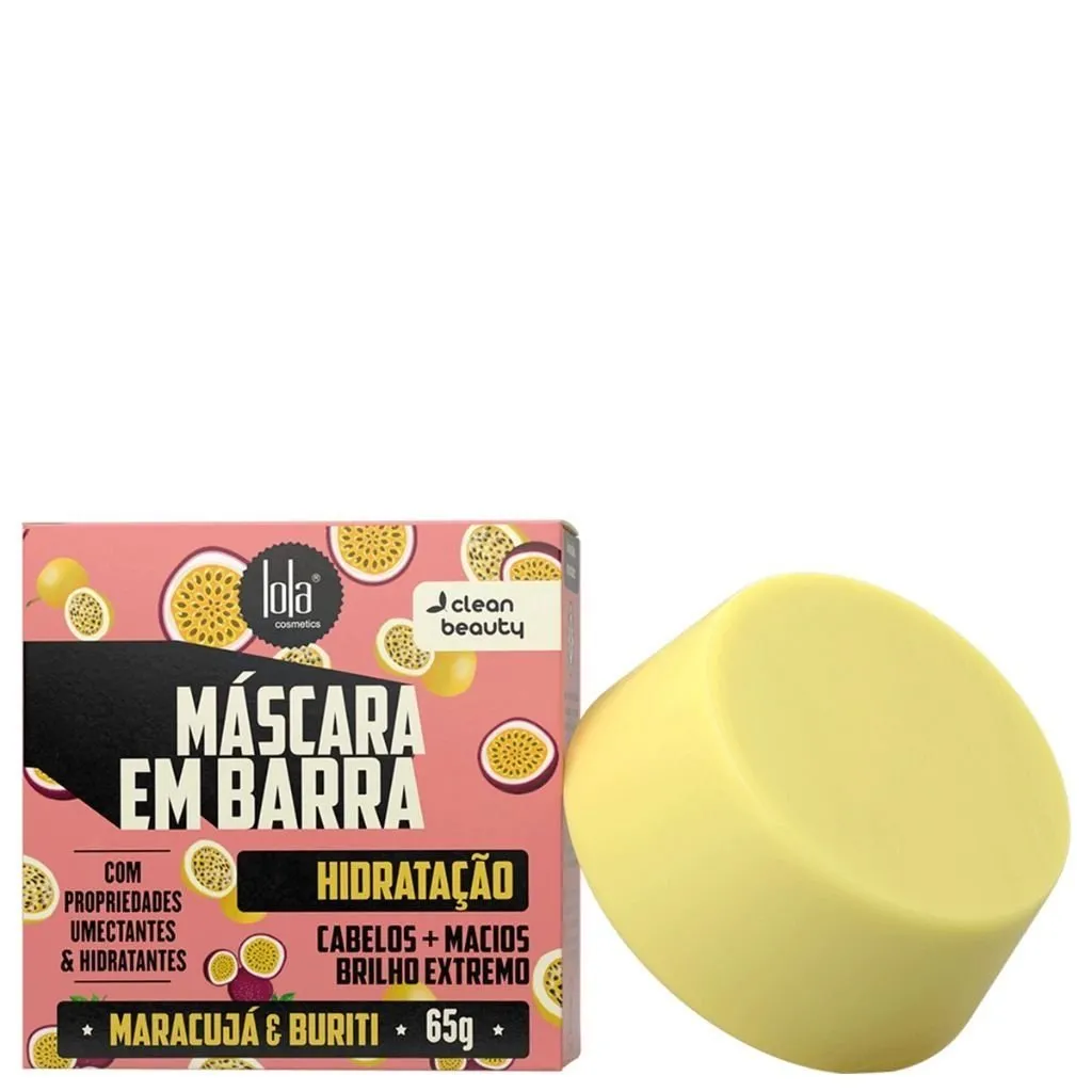 Máscara em Barra Hidratação 65g Lola Cosmetics