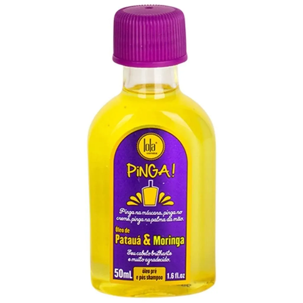 Pinga! Óleo Capilar Patauá & Moringa 50ml Lola Cosmetics