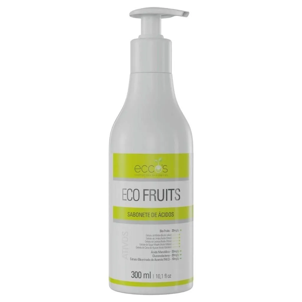 Sabonete Líquido de Ácidos Eco Fruits 300ml Eccos