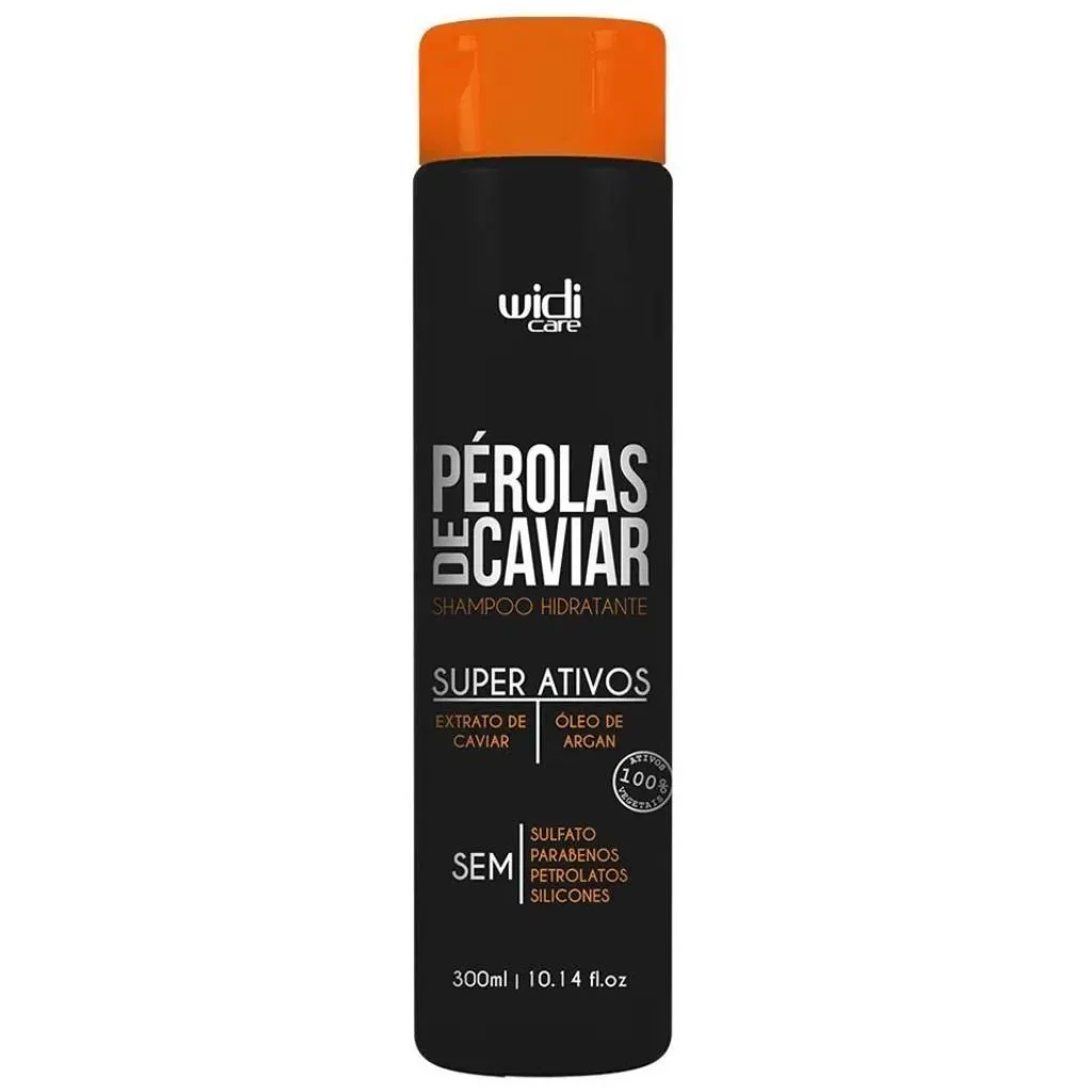 Shampoo Hidratante Pérolas de Caviar 300ml Widi Care