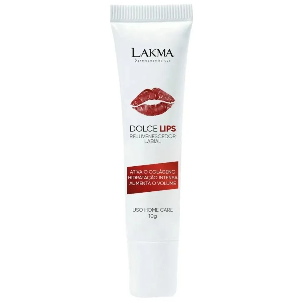 Dolce Lips Rejuvenescedor Labial 10g Lakma - Lábios Jovens e Hidratados