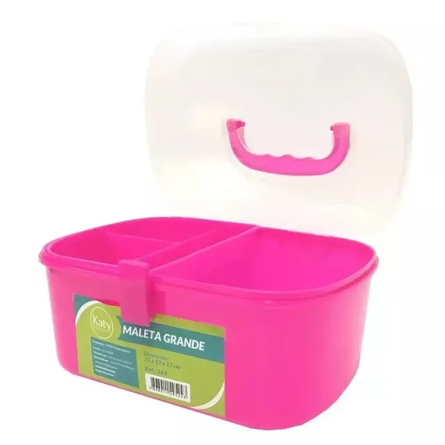 Maleta Katy Pink Grande