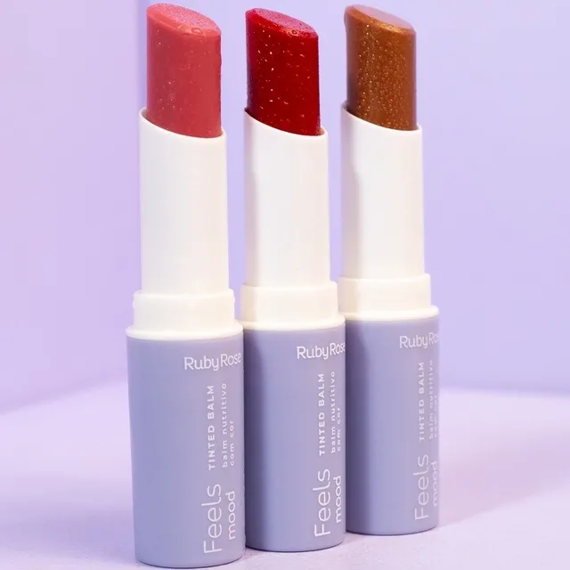 Tinted Balm Nutritivo Com Cor Feels Mood Ruby Rose
