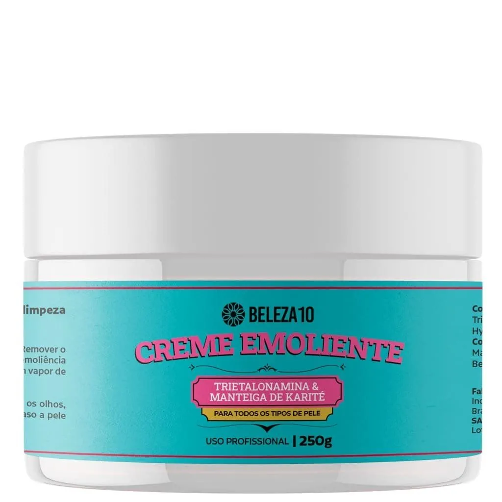Creme Emoliente Extração de Cravos e Acnes 250g Beleza10
