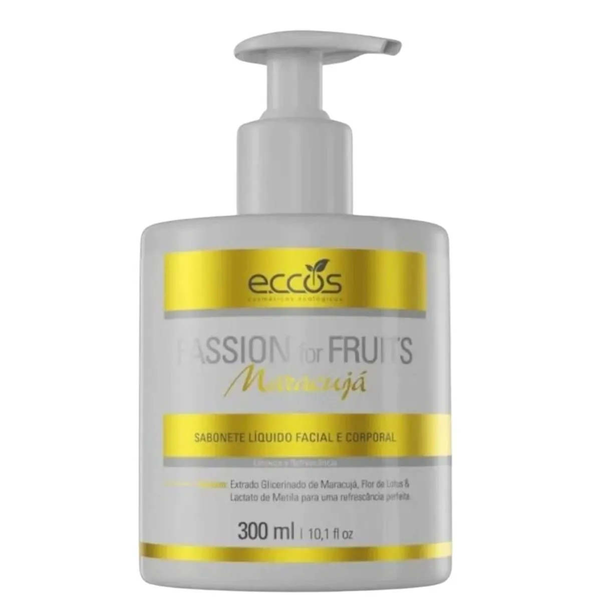 Sabonete Líquido Passion for Fruits Maracujá 300ml Eccos