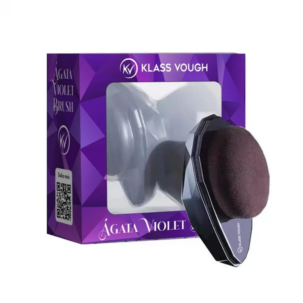 Pincel Para Pó e Base Ágata Violet Brush - Klass Vough