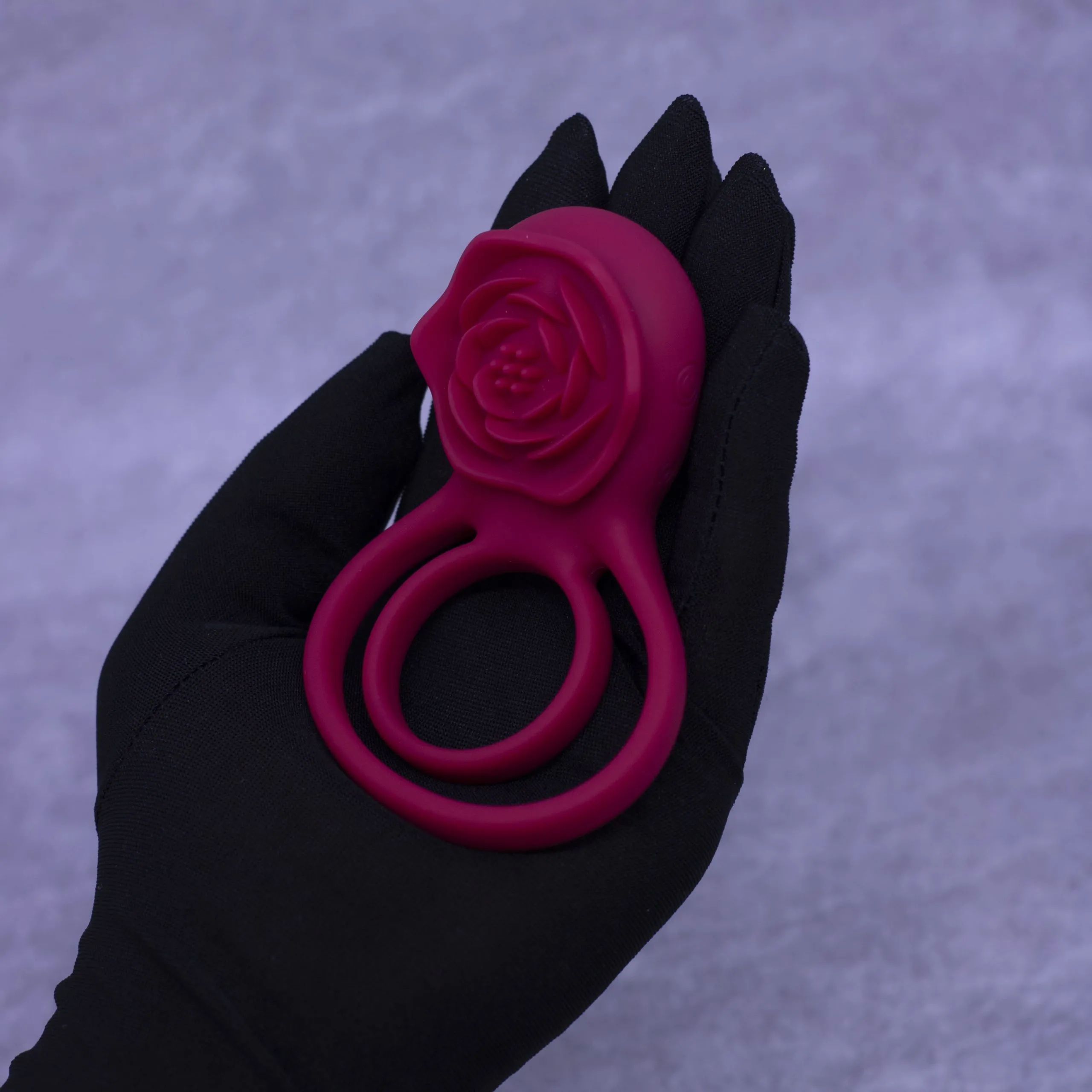 Anel peniano com estimulador de clitóris Enjoy Love Couples Rose