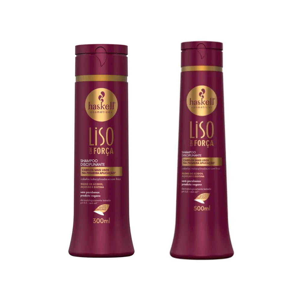 Shampoo Liso Com Força - Haskell