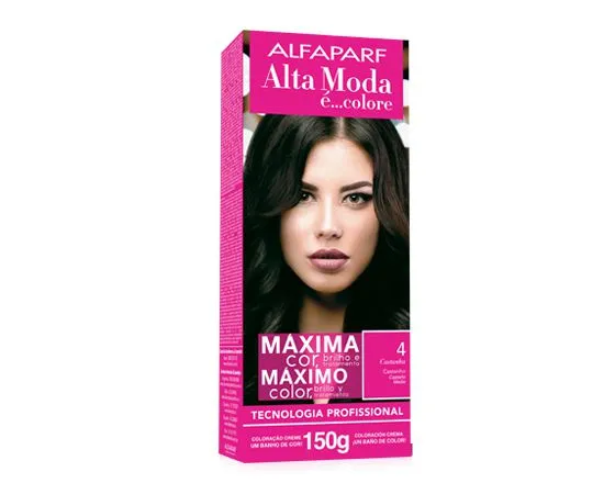 Tintura para Cabelo Alta Moda E Colore 4 60G