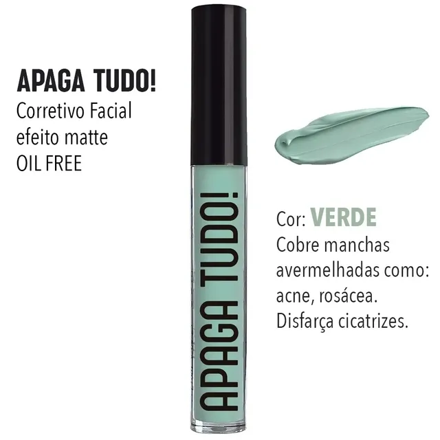Corretivo Verde Apaga Tudo Koloss Makeup
