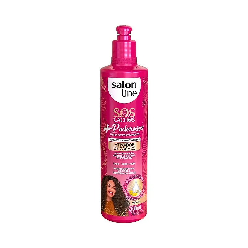 Ativador de Cachos Salon Line SOS Cachos + Poderosos 300ml