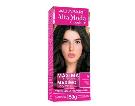 Tintura para Cabelo Alta Moda E Colore 5 60G