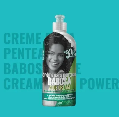 CREME PARA PENTEAR SOUL POWER BABOSA ALOE CREAM 500ML