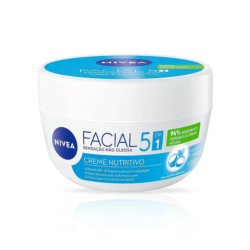 Creme Facial Nutritivo 100G Nivea