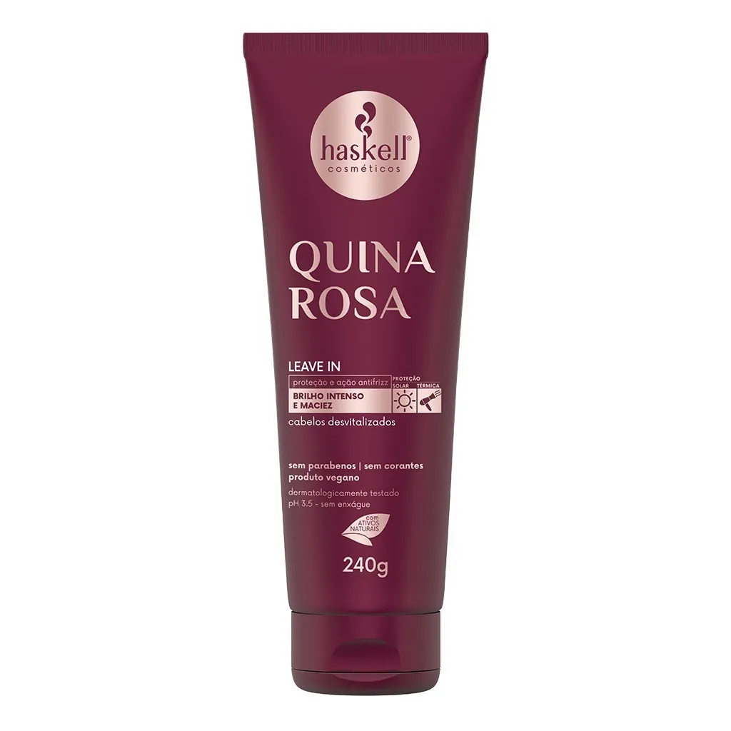 Leave in Quina Rosa - Haskell Cosméticos