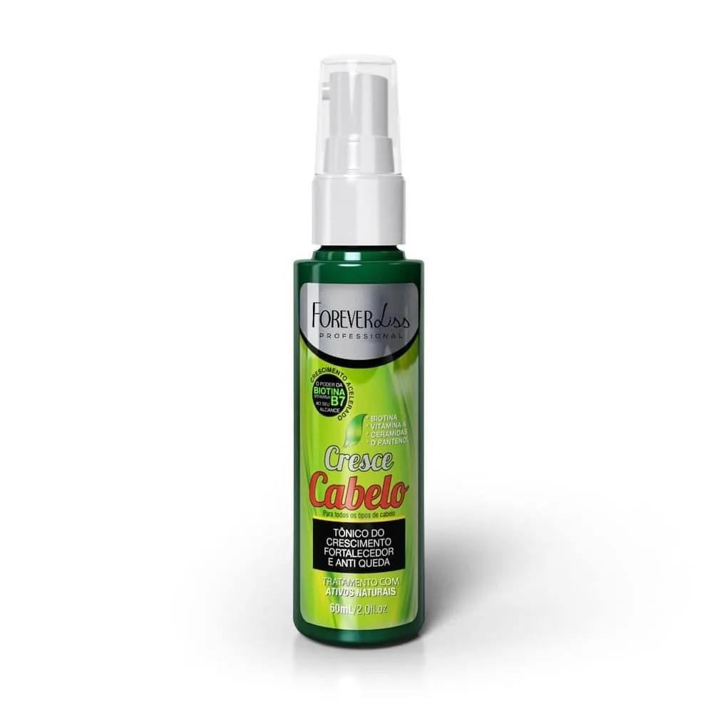 Tônico Capilar Cresce Cabelo 60ml - Forever Liss