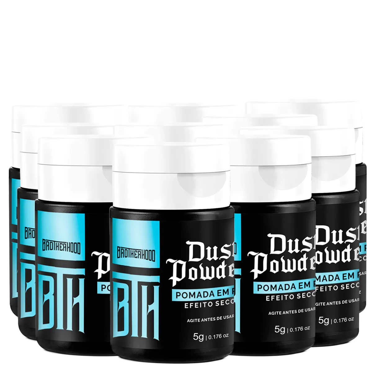 Kit 10 Pomada em Pó - Texturizador Dust Powder BTH 5g