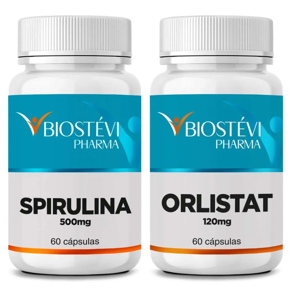 Kit spirulina + orlistate