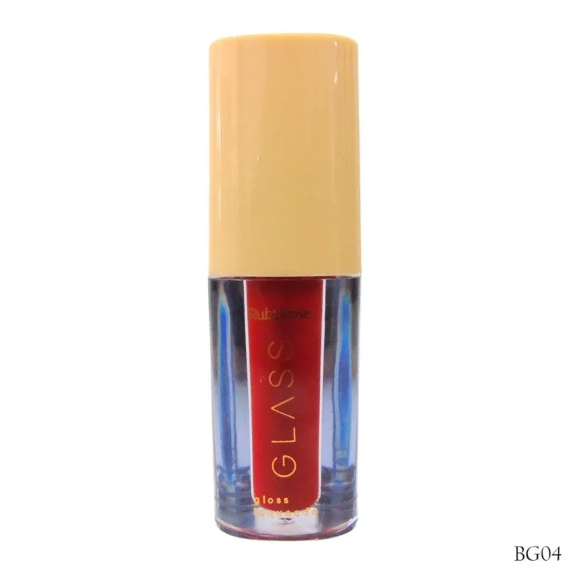 Gloss Labial Laqueado Glass - BG04 - Ruby Rose