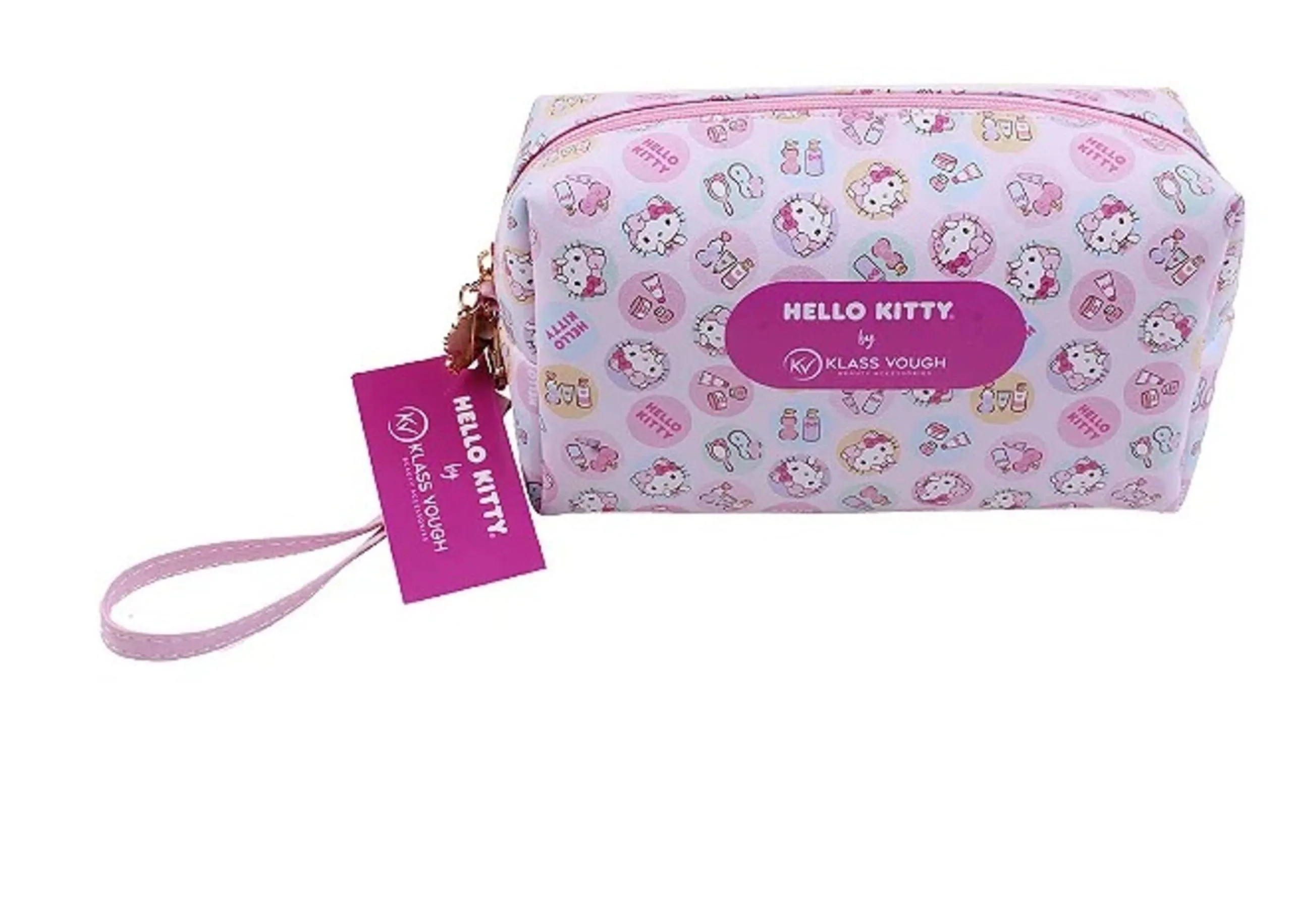 Necessaire Estampada com Stickers Hello Kitty - Klass Vough