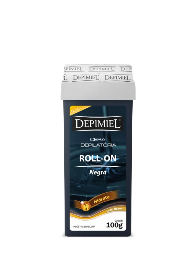 CERA NEGRA DEPIMIEL ROLL ON REFIL 100G