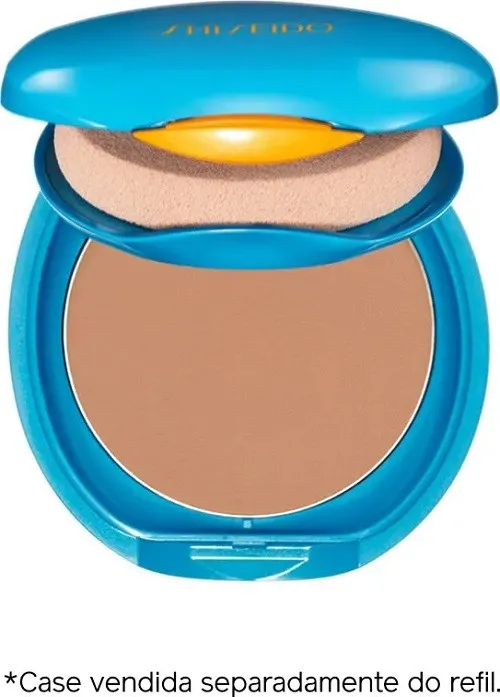 Pó Facial Compacto Shiseido UV Protective Compact Foundation FPS 35 Medium Ochre Refil 12G