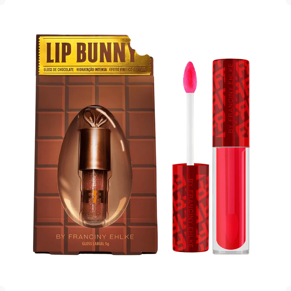 Kit Lip Bunny e LipChilli Gloss Franciny Ehlke