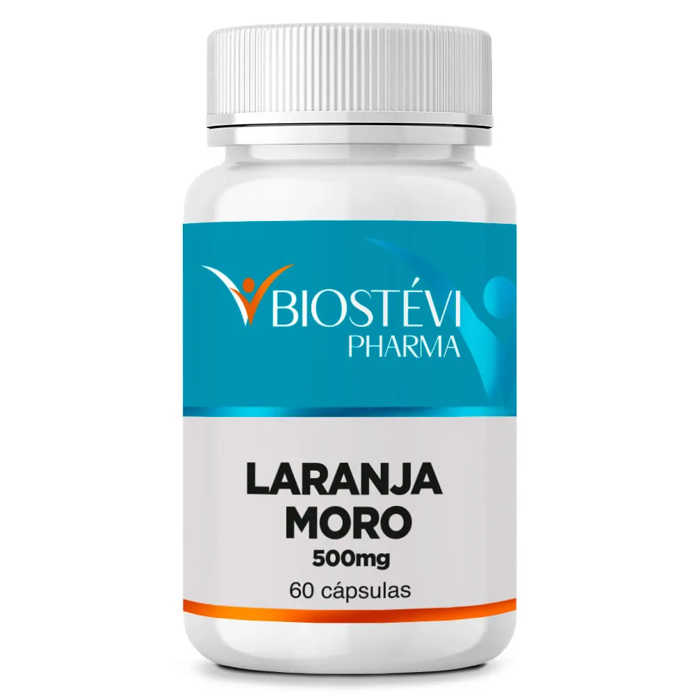 Laranja Moro 500mg 60 cápsulas