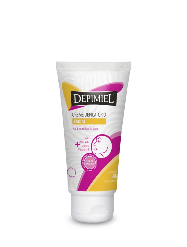 CREME DEPILATORIO FACIAL DEPIMIEL - 40G