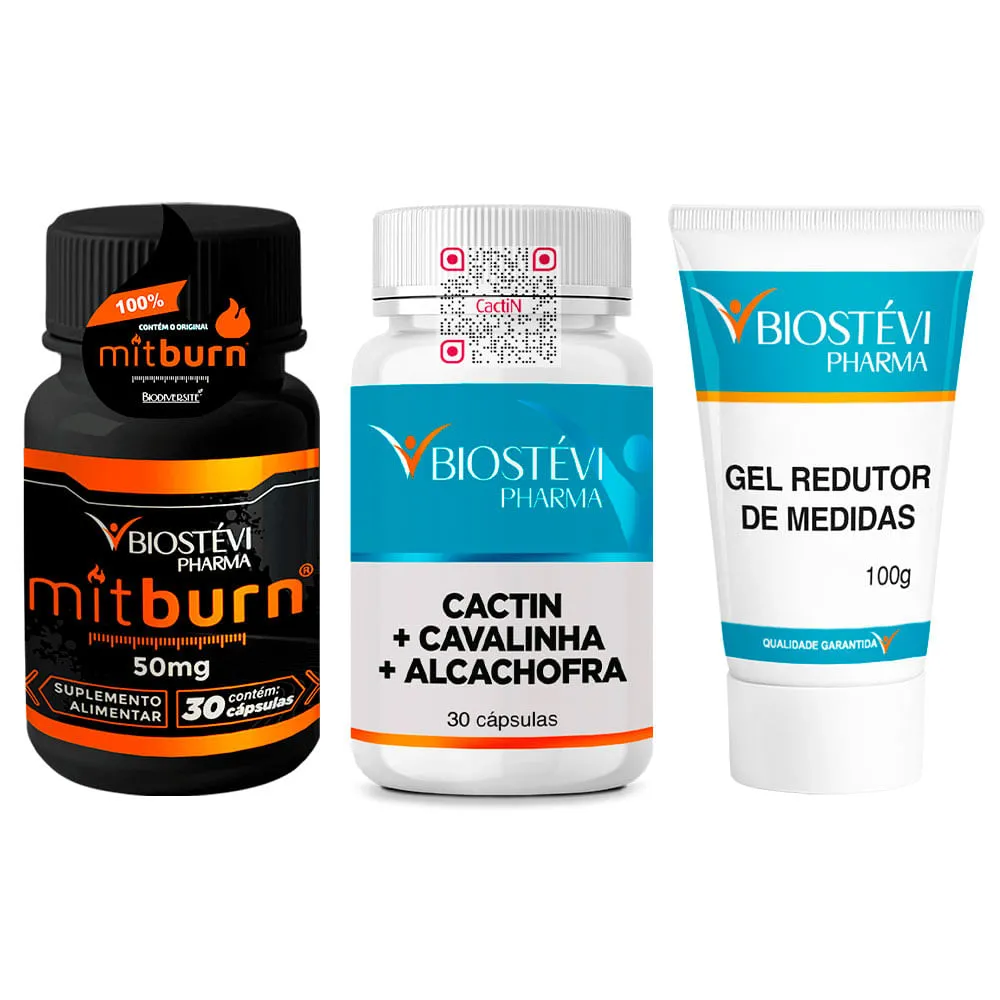 Kit Auxilia na Redução de Gordura (Fran Moreira)