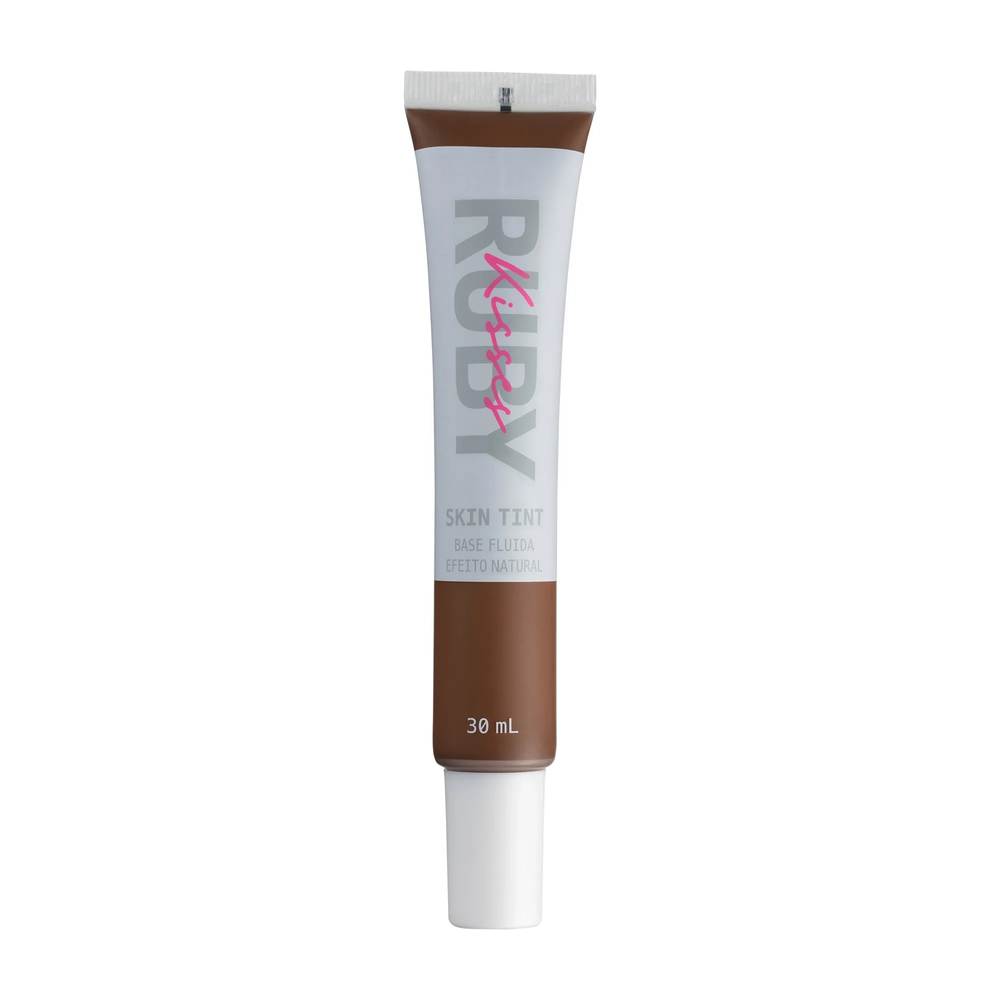 Skin Tint Base Fluida Efeito Natural Cor 350 - Ruby Kisses