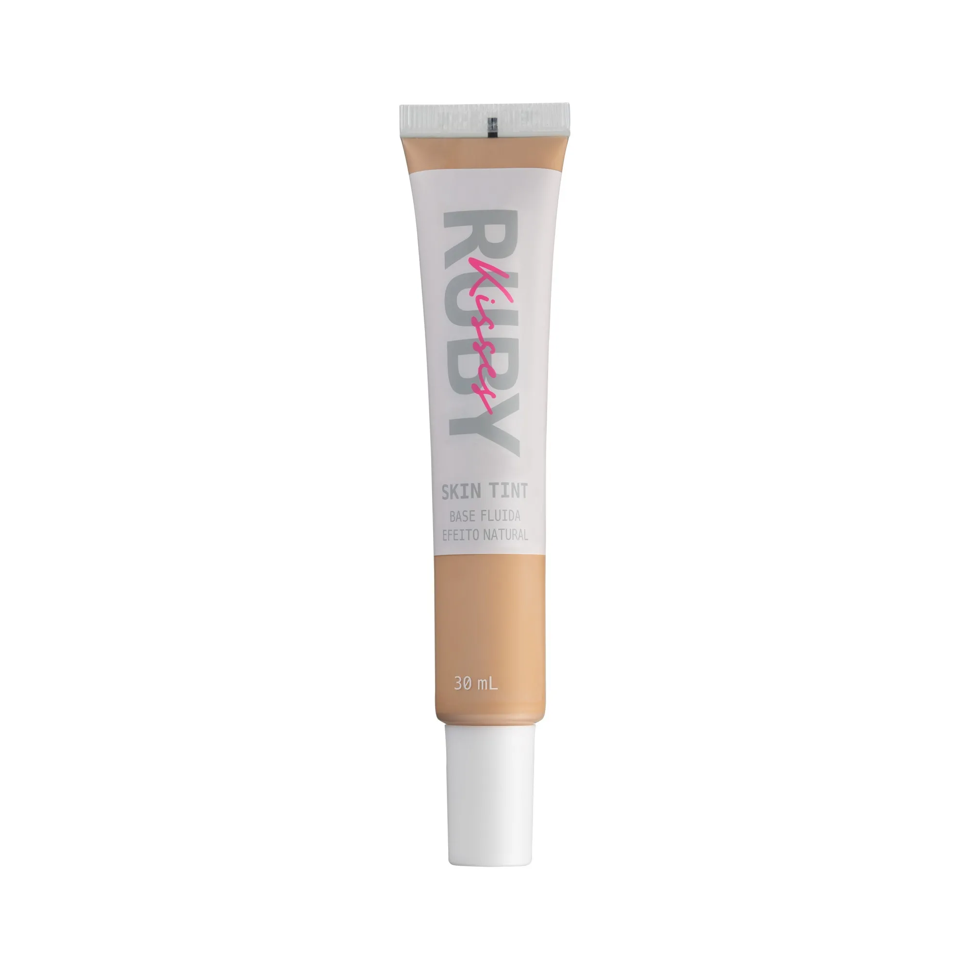 Skin Tint Base Fluida Efeito Natural Cor 130 - Ruby Kisses