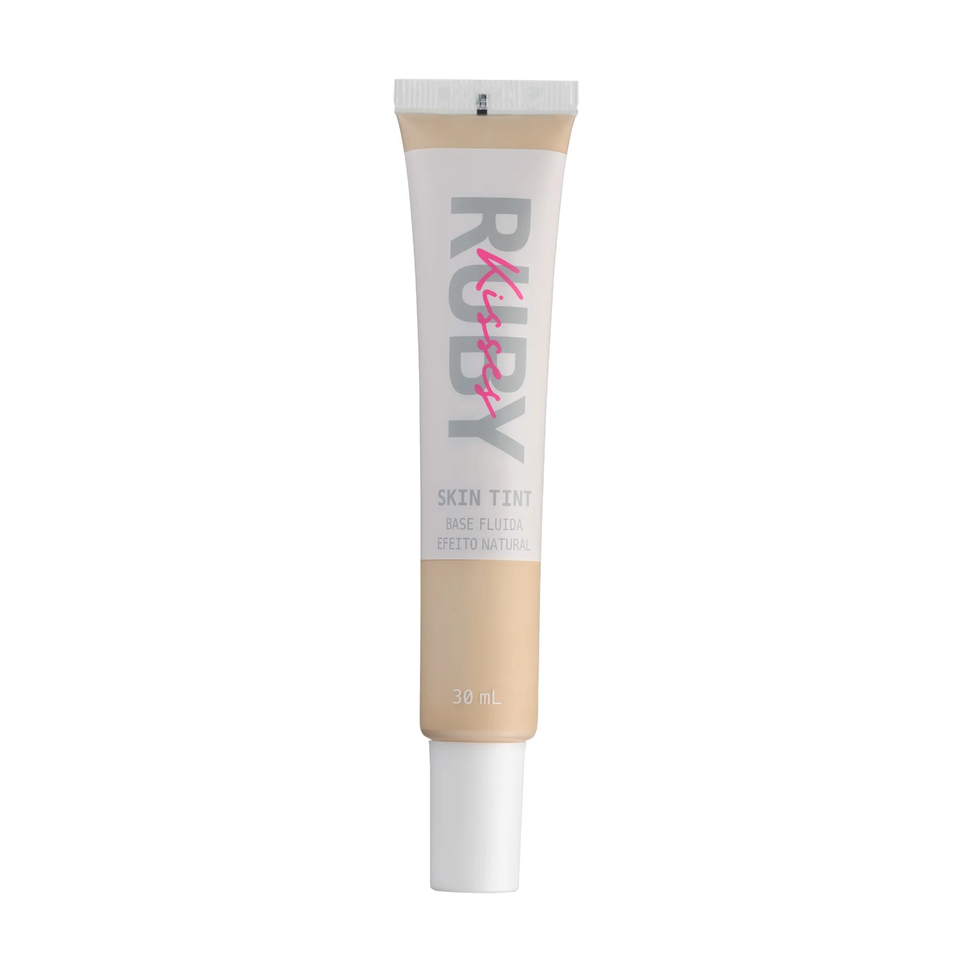 Skin Tint Base Fluida Efeito Natural Cor 118 - Ruby Kisses