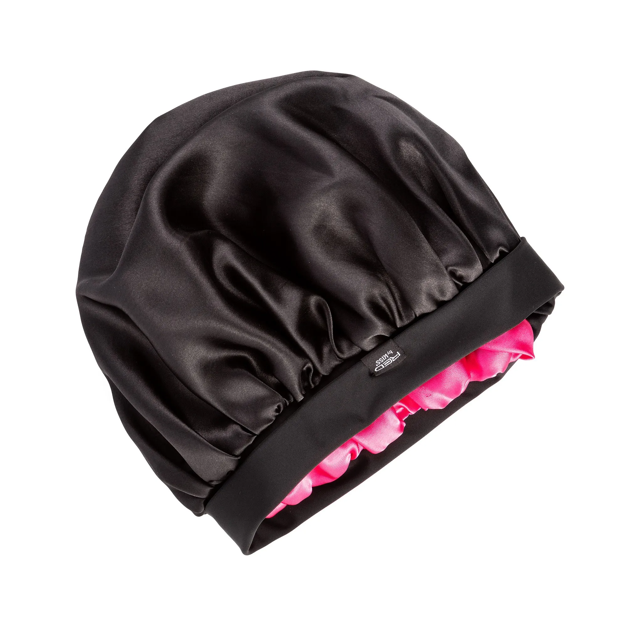 Touca de Cetim Dupla Camada Tamanho G Preto - Proart