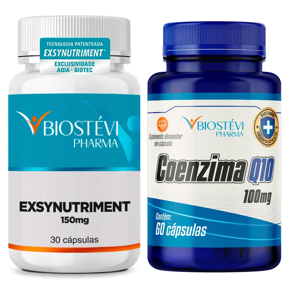 Kit Exsynutriment + Coenzima Q10 (Ubiquinona) 100mg